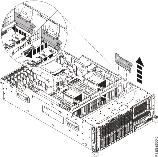 Removing the USB cable cover
